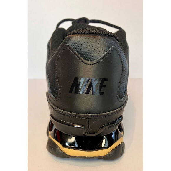 Size 13 - Nike Reax 8 TR Mesh Black Metallic Gold 621716-020 NEW WITH BOX! main image 4